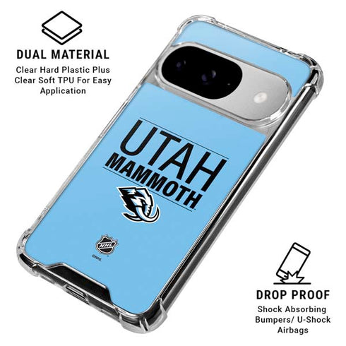 NHL Utah Mammoth Line-Up Series Google Pixel 10 Clear Case